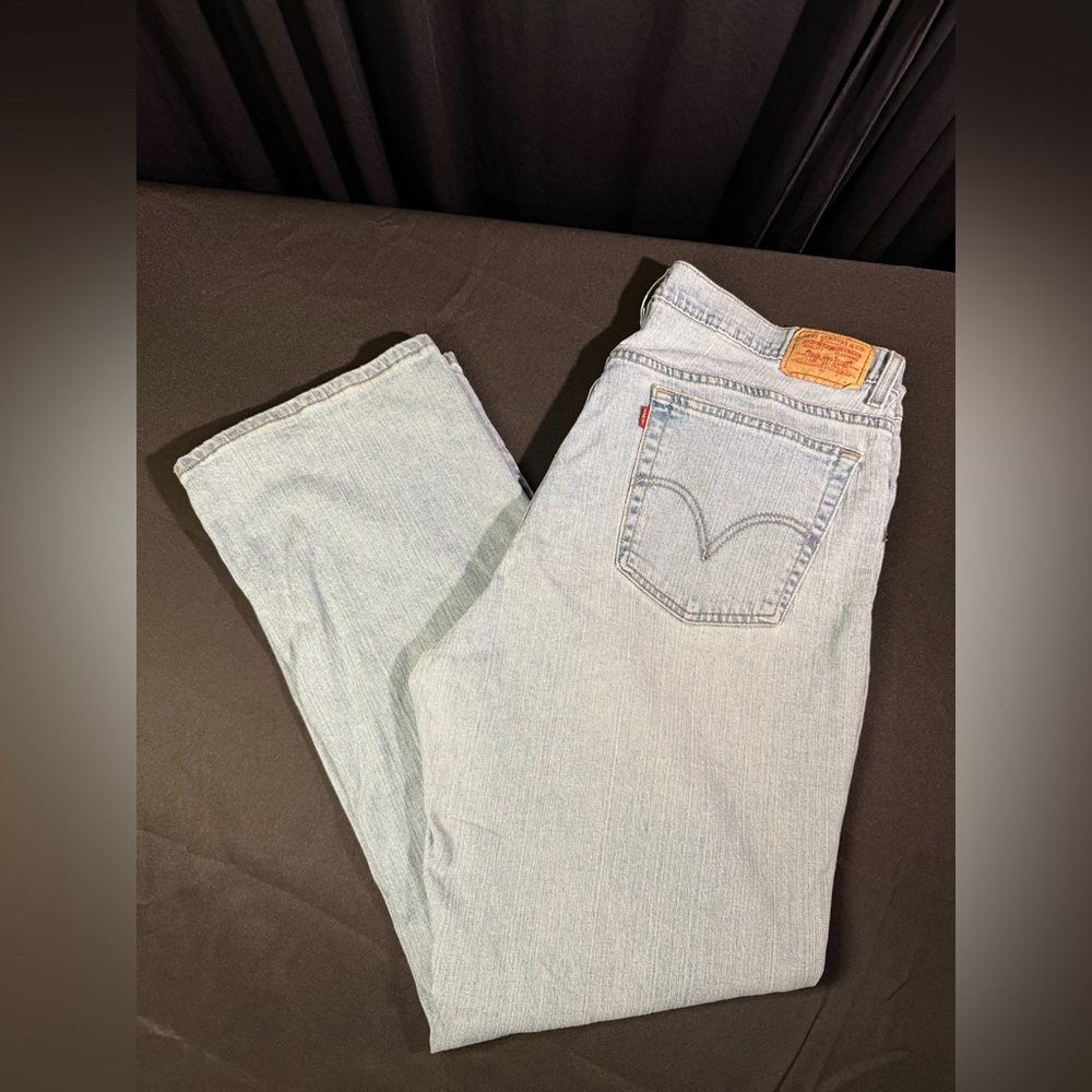 Levi's Nouveau Classic Light Blue Boot Cut Jeans. 20M